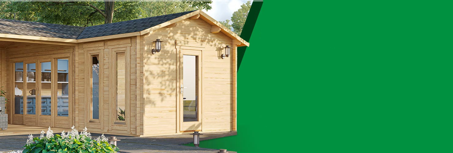 Premium timber garden building