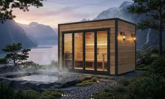 Garden sauna Aurland