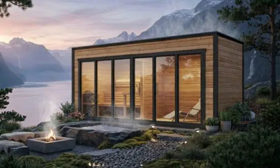 Garden sauna Aurland