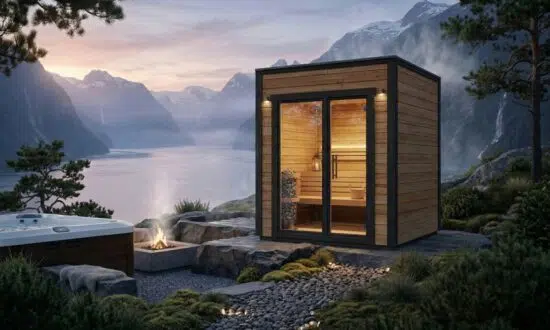 Garden sauna Lyngen