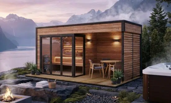 Outdoor sauna Nord